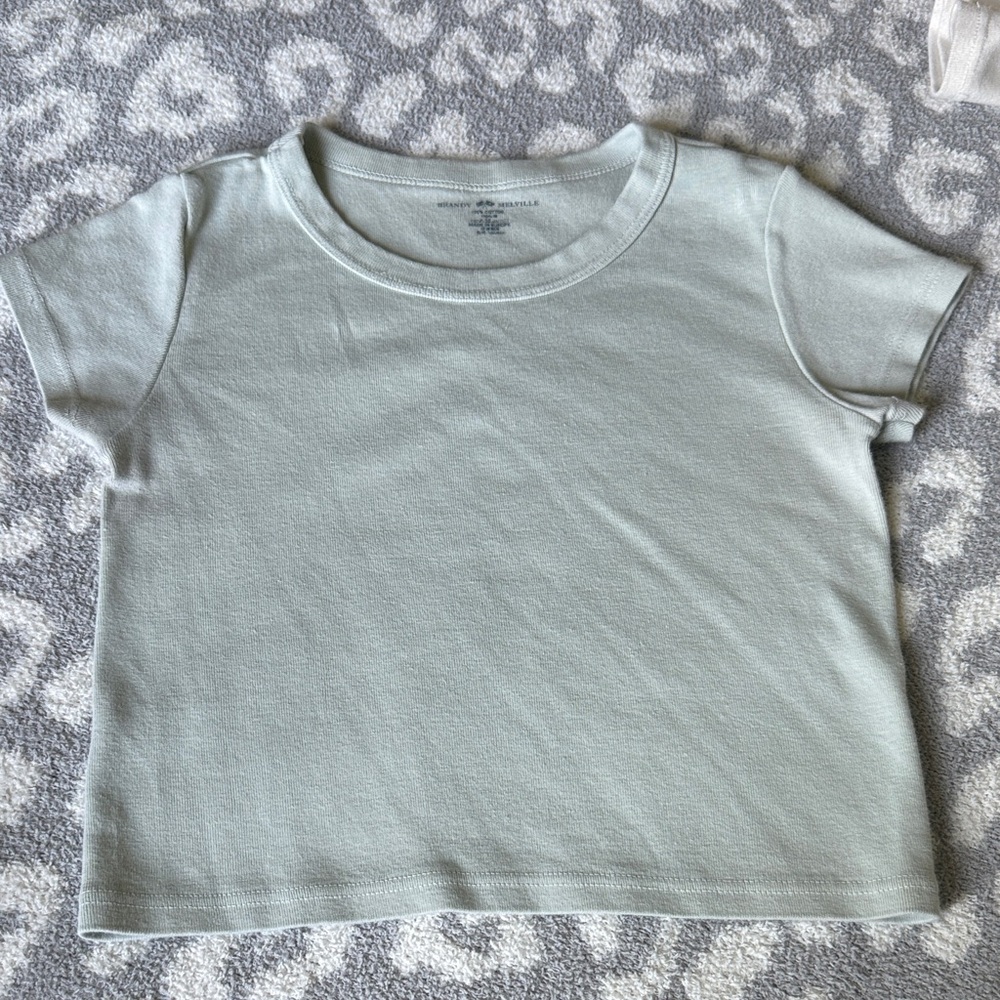 Brandy Melville Mint Green Tee